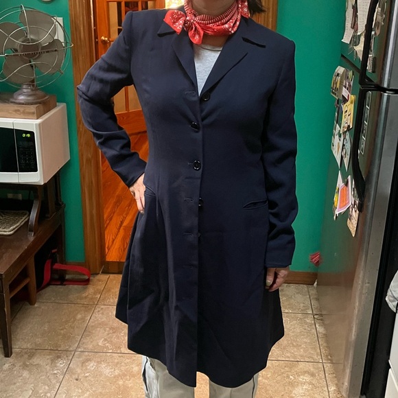 VTG Ralph Lauren BL Y2K Waistcoat SAMPLE - Picture 14 of 14